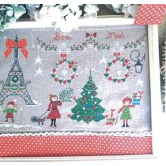 Natale A Parigi - Cuore E Batticuore (Stickvorlage)