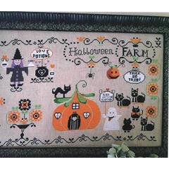 Halloween Farm - Cuore E Batticuore (Stickvorlage)