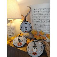 Decori Tris Halloween - Serenita Di Campagna (Stickvorlage)