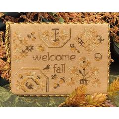 Welcome Fall Quaker - Wildflower Stitching (Stickvorlage)
