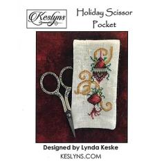 Holiday Scissor Pocket - Keslyns (Stickvorlage)