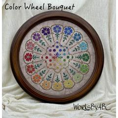 Color Wheel Bouquet - Works by ABC (Stickvorlage)