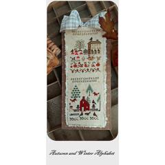 Autumn And Winter Alphabet - Nikyscreations (Stickvorlage)