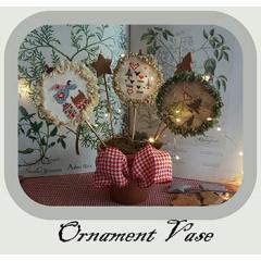 Ornament Vase - Nikyscreations (Stickvorlage)