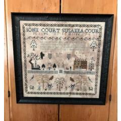 Ann Court 1835 Sampler - Chessie & Me (Stickvorlage)