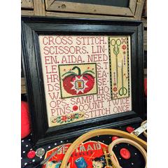 Mixed Media Needle Art - Quaint Rose Needle Arts (Stickvorlage)