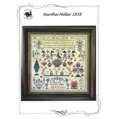Martha Miller 1858 - Running With Needles & Scissor (Stickvorlage)