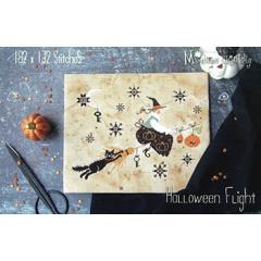 Halloween Flight - Madame Chantilly (Stickvorlage)