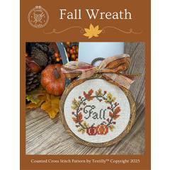 Fall Wreath - Textilly Crafts (Stickvorlage)