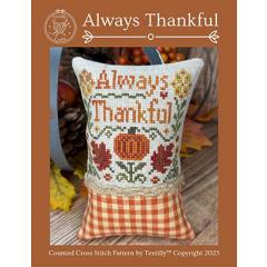 Always Thankful - Textilly Crafts (Stickvorlage)