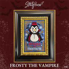 Frosty The Vampire - Stitchy Prose (Stickvorlage)