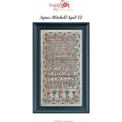 Agnes Mitchell Aged 12 - Violets & Sunshine, LLC (Stickvorlage)