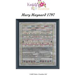 Mary Maynard 1797 - Violets & Sunshine, LLC (Stickvorlage)