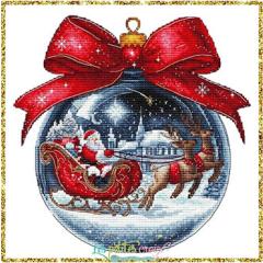 Christmas Ball 2025 - Les Petites Croix De Lucie (Stickvorlage)