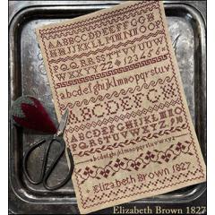 Elizabeth Brown 1827 - The Scarlett House (Stickvorlage)