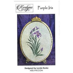Purple Iris - Keslyns (Stickvorlage)