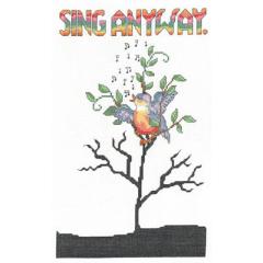Sing Anyway - Imaginating (Stickvorlage)