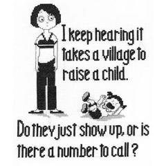 It Takes A Village - Imaginating (Stickvorlage)