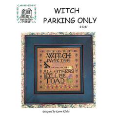 Witch Parking Only - Rosewood Manor Designs (Stickvorlage)
