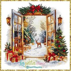Christmas Window 2025 - Les Petites Croix De Lucie (Stickvorlage)