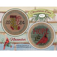 Jeannette Douglas - Christmas Dots - November