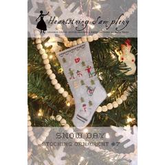 Snow Day Stocking Ornament - Heartstring Samplery (Stickvorlage)