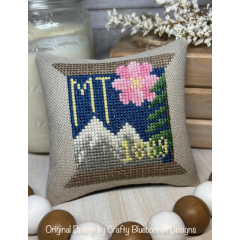 Montana State Spool - Crafty Bluebonnet Designs (Stickvorlage)