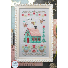 Snowflakes And Stars - Lindy Stitches (Stickvorlage)