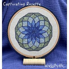 Captivating Rosette - Works by ABC (Stickvorlage)