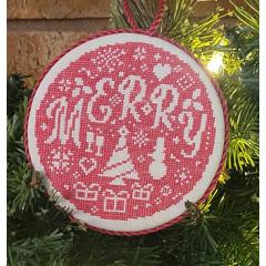 Merry Bauble - Wildflower Stitching (Stickvorlage)