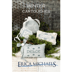 Winter Cartouches - Erica Michaels (Stickvorlage)