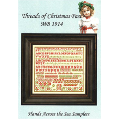 Threads Of Christmas Past MB 1914 - Hands Across The Sea Samplers (Stickvorlage)