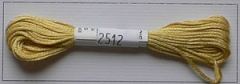 Soie dAlger Seidenstickgarn - Farbe 2512 gelb extra