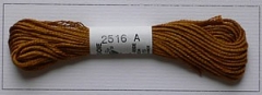 Soie d'Alger Seidenstickgarn - Farbe 2516 gelb extra