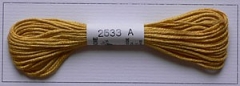 Soie dAlger Seidenstickgarn - Farbe 2533 warmes gelb