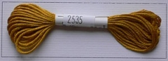 Soie dAlger Seidenstickgarn - Farbe 2535 warmes gelb