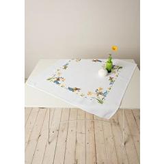 Stickpackung Tischdecke Hase - Rico Design (Ausverkauf)