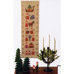 Adventskalender - Haandarbejdets Fremme (Stickpackung)