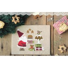 Christmas With The Gnome - Madame Chantilly (Stickvorlage)