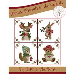 Winter Friends In The Woods - Anabellas (Stickvorlage)