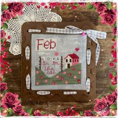 12 Months With Romy & Sandy - February - Romys Creations (Stickvorlage)