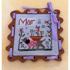 12 Months With Romy & Sandy - March - Romys Creations (Stickvorlage)