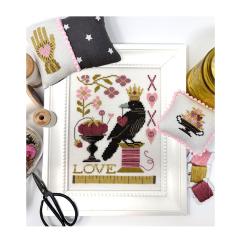 King Of Hearts & Stitches - Tiny Modernist Inc (Stickvorlage)