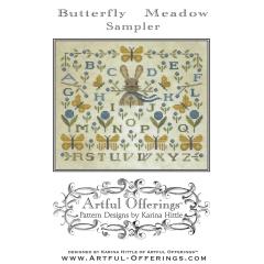 Butterfly Meadow Sampler - Artful Offerings (Stickvorlage)