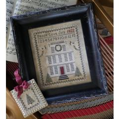 Samplers Not Forgotten - Home For Christmas 1822