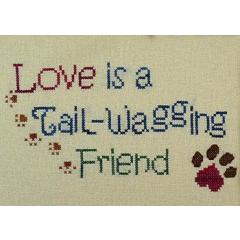 Tail Wagging Friend - The Stitchworks (Stickvorlage)