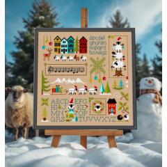 Histoires De Mouton En Hiver 2 - Jardin Privé (Stickvorlage)