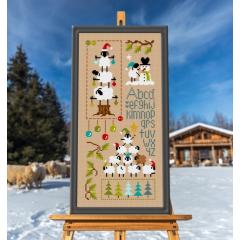 Histoires De Mouton En Hiver 3 - Jardin Privé (Stickvorlage)