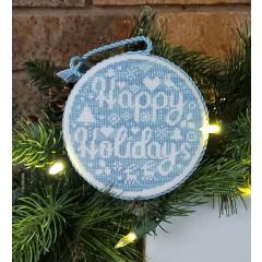 Wildflower Stitching - Happy Holidays Bauble