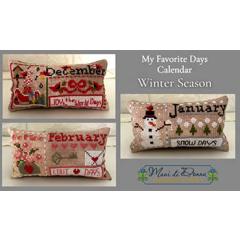 Mani Di Donna - My Favorite Days Calendar - Winter (Dec, Jan, Feb)